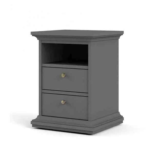 Falco Noční stolek Paris 302 grey MAT