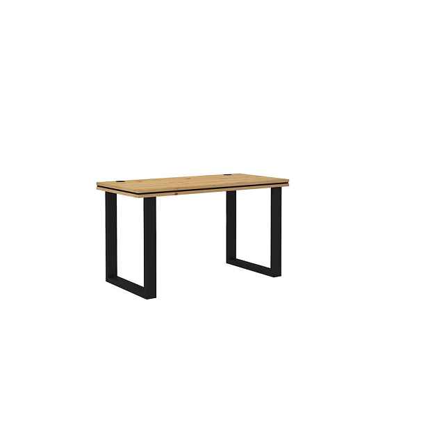 MASSENO PSACÍ STŮL MALTESA, 138x67x78,1 cm, dub Artisan