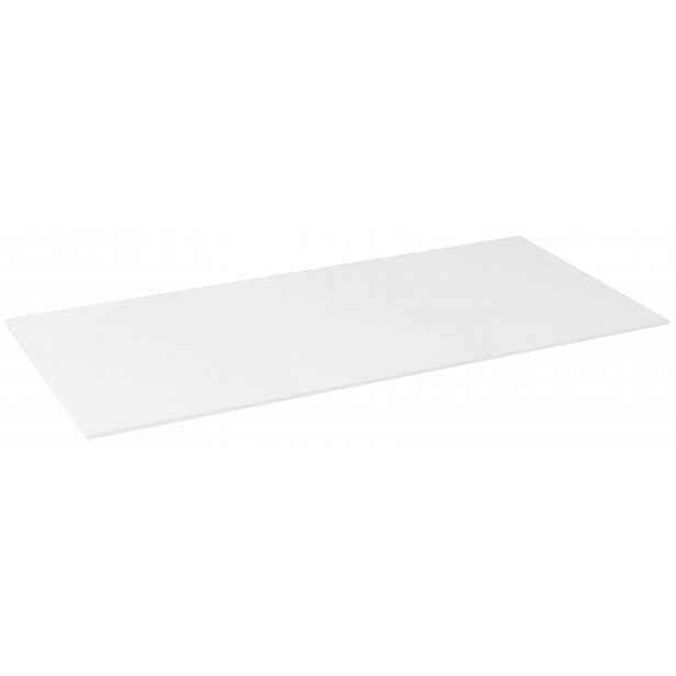 Sapho - Deska pod umyvadlo 96x44 cm, matná bílá DTR96-0101