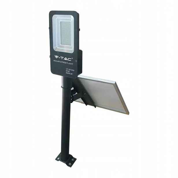 V-tac Solární pouliční lampa 50W Led IP65 VT-ST200 6000K