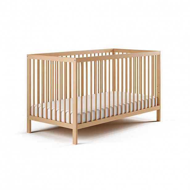 Kids Collective DĚTSKÁ POSTÝLKA 60x120 cm v přírodní barvě