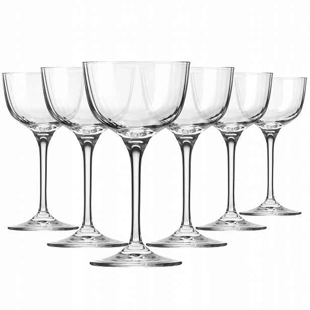 Skleničky na koktejly Martini Krosno Nick & Nora Optic komplet 140 ml 6 ks
