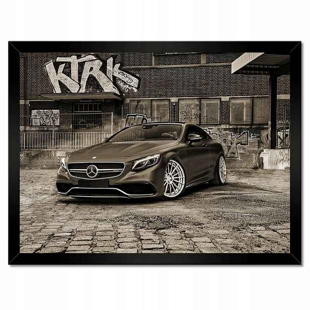 Plakáty v rámu 40x30 Sportovní auto Mercedes