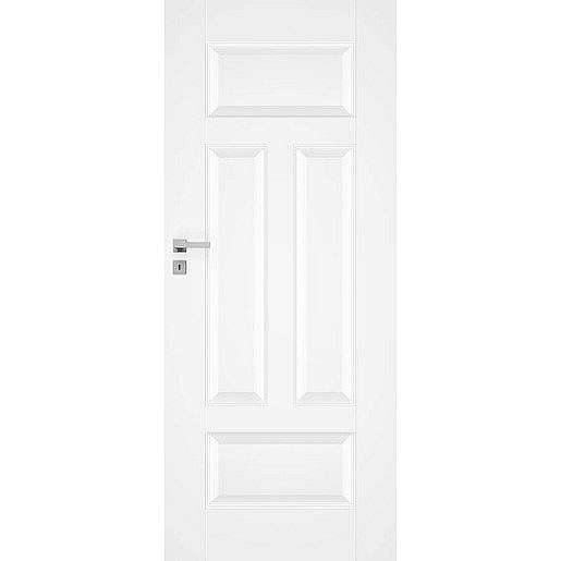 Interiérové dveře Naturel Nestra pravé 60 cm bílé NESTRA360P