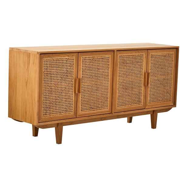 Komoda z dubového dřeva v přírodní barvě Lyon – Premier Housewares