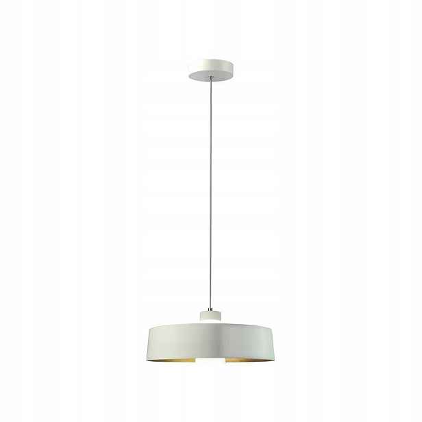 V-tac Závěsná Led lampa 7W bílá, 3000K, Ø34 cm, kovová