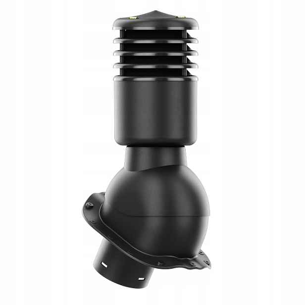 Větrací komín Smartline profil G fi 125 mm, zateplený, černý
