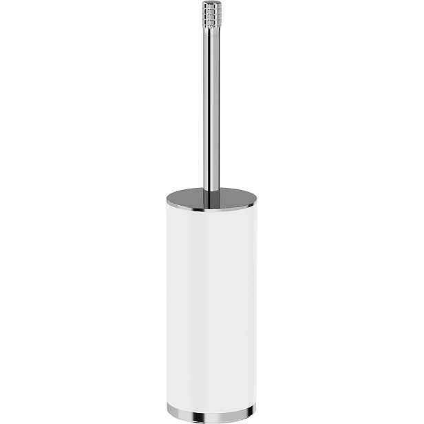 Mexen Triv stojící toaletní kartáč, bílá/chrom 70A33073-00W