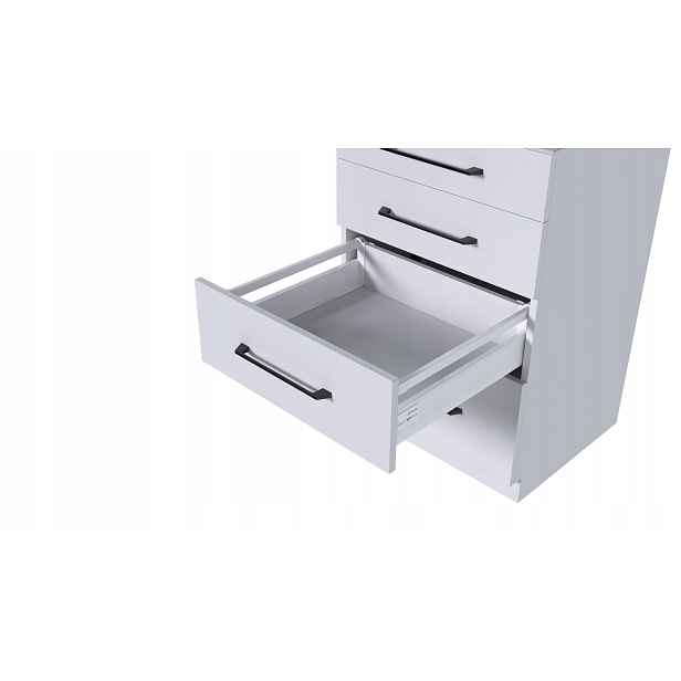 Rejs Comfort Box Plus Zásuvka V135 Střední L550 S Tlumením Dovírání Dovárání Šuplík