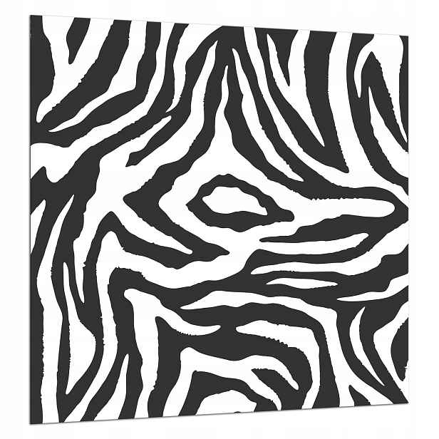 Skleněná Deska Ochranná 60x65 Zebra