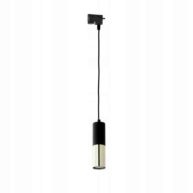 Černo-zlatá Kolejnicová Lampa 1-FÁZOVÁ Tracer 4403 Tk Lighting