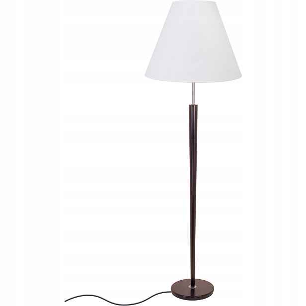 Lampa Hnědá Venge Stojící Podlahová Klasická