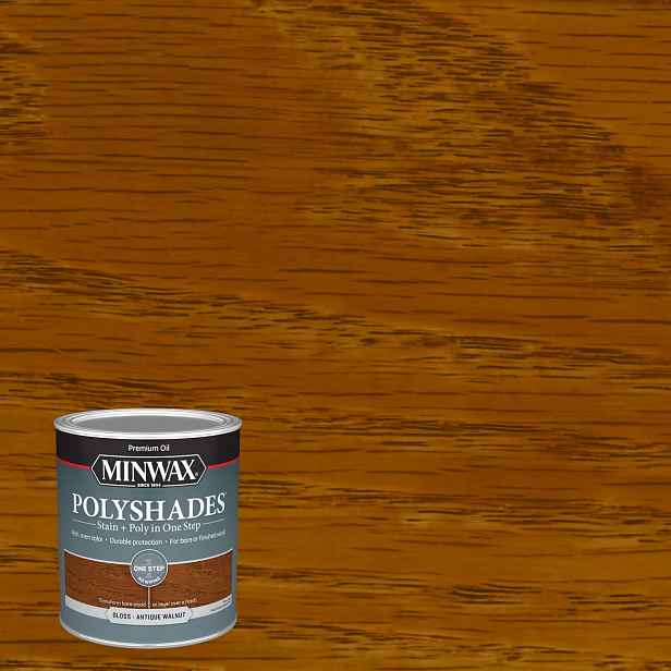 Minwax PolyShades Lak na dřevo 946 ml Gloss Antique Walnut