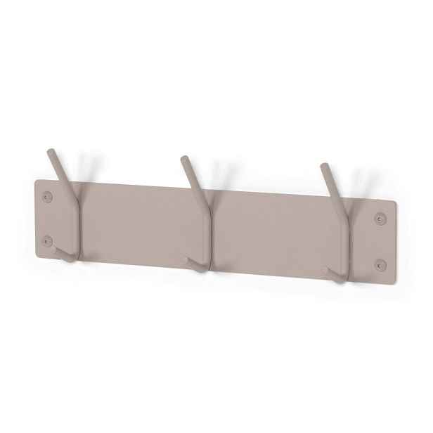 Taupe kovový nástěnný věšák 40 cm Fusion – Spinder Design