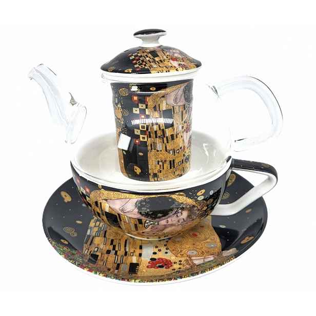 Konvička na džbán šálek Tea for one Gustav Klimt