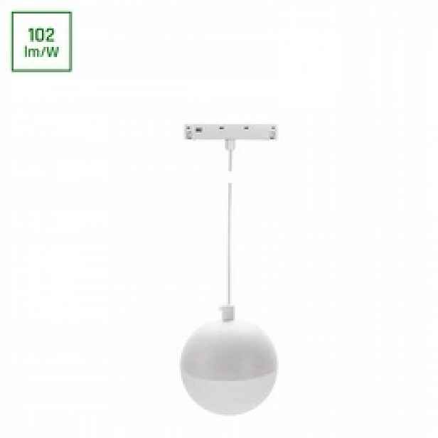 Systém Shift Basic Globe P Objímka Koule Převis 90MM 10W 2700K Bílá