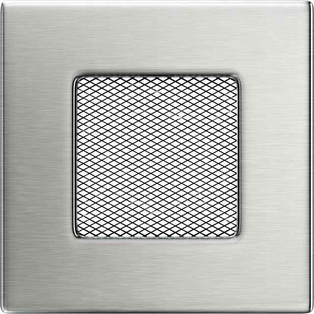 Ventilační mřížka do krbu 11x11 broušená