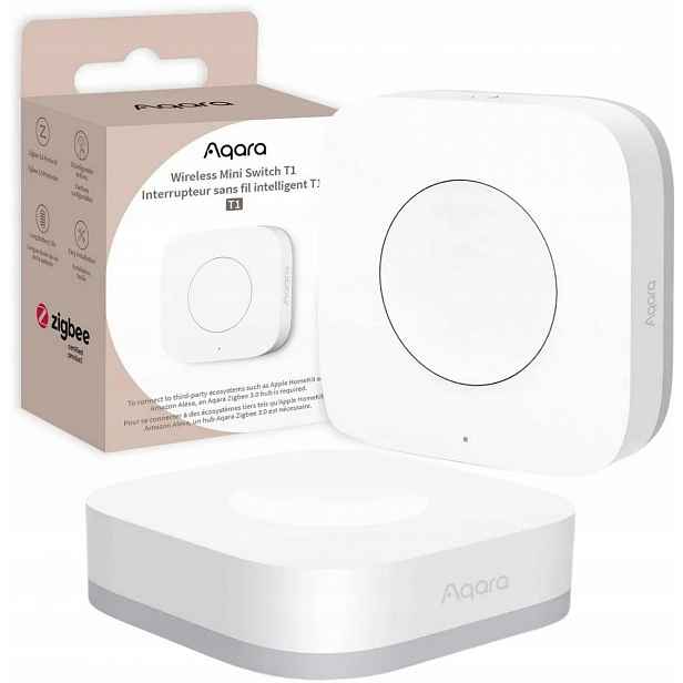 Aqara WB-R02D Bezdrátový Přepínač Mini Zigbee 3.0 Smart Home