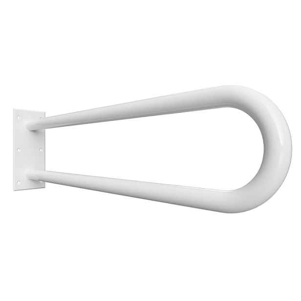 Madlo podpěrné ve tvaru U Bemeta Help 750 mm bez krytky bílá