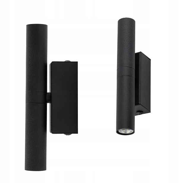 Černá nástěnná tuba nahoru dolů Lagos 2*G9 10184 Tk Lighting