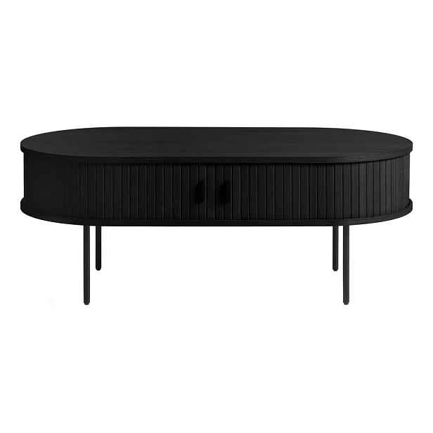 Černý konferenční stolek 60x120 cm Nola – Unique Furniture