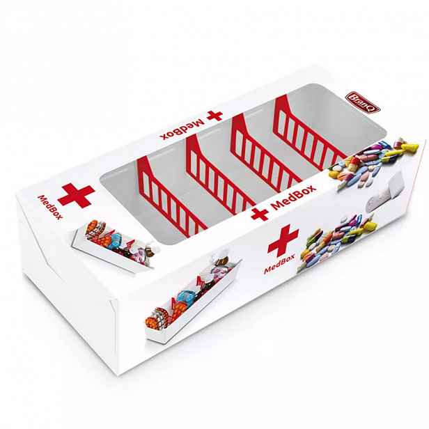 Med box organizer bílý Branq