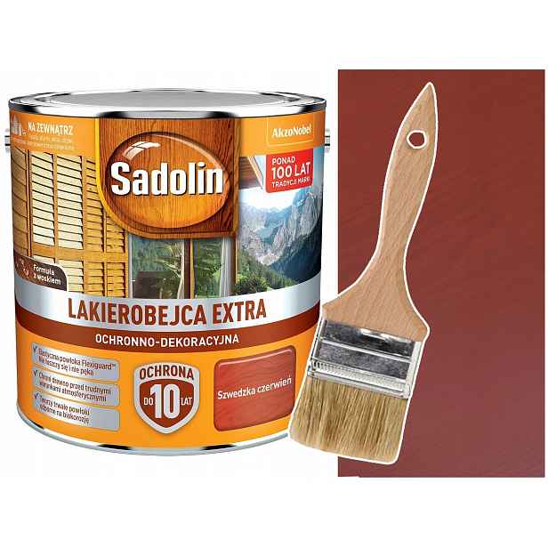 Sadolin Lakobejca Extra Švédská červená 5L