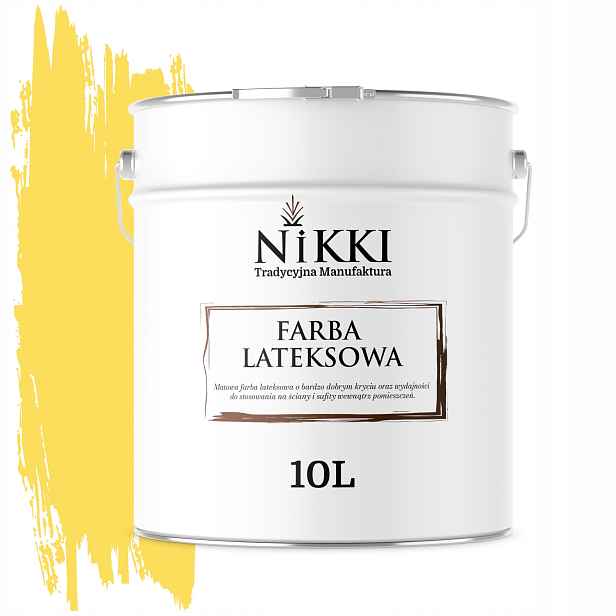 Barva Žlutá H6872 10L, Hluboký Mat Pro Stěny A Stropy