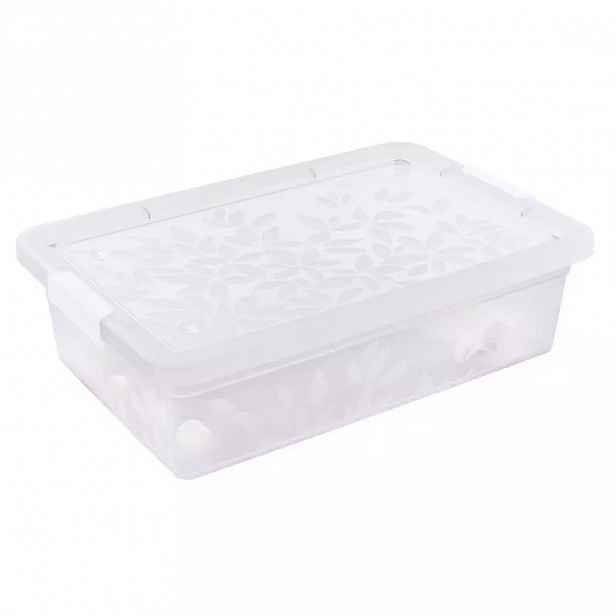 Box bedroller Jasmín s víkem 26l na kolečkách mix