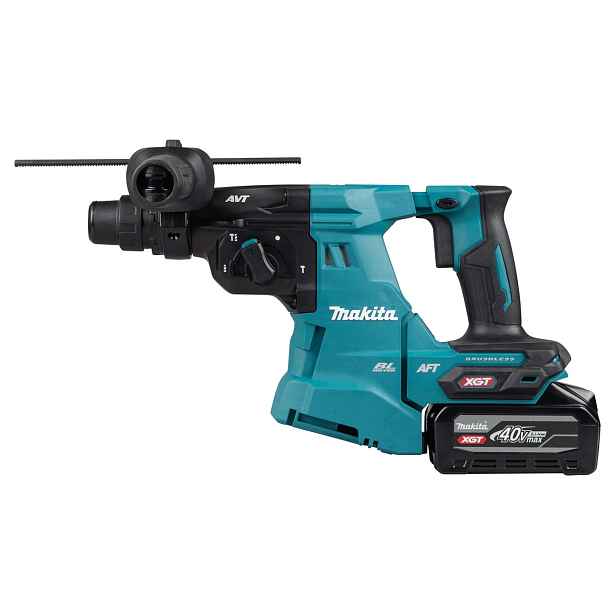 Makita - 40V AKU kombinované kladivo, 2x aku 4,0 Ah Li-Ion, nabíječka HR011GU201