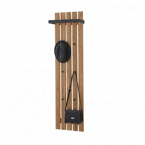 MID.YOU ŠATNÍ PANEL, přírodní barvy, dub, 40/150/22 cm