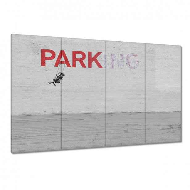 Obrazy 120x80 Banksy Parking