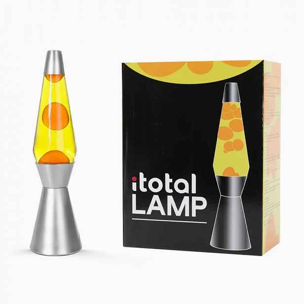 Lávová lampa Lava Lawa XL1786 Žlutá Oranžová Magma 36 cm