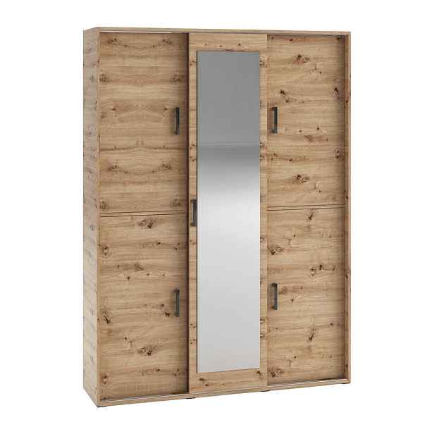 MASSENO MODERNÍ PŘEDSÍŇOVÁ SKŘÍŇ BENVENO, 150/21040, dub Artisan
