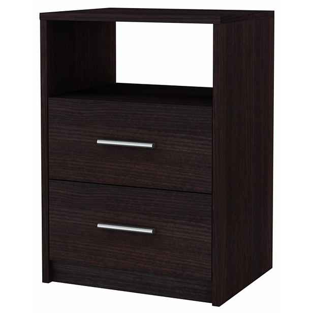 Noční stolek 2SO Venge wenge 40 cm zásuvky komoda Ufc
