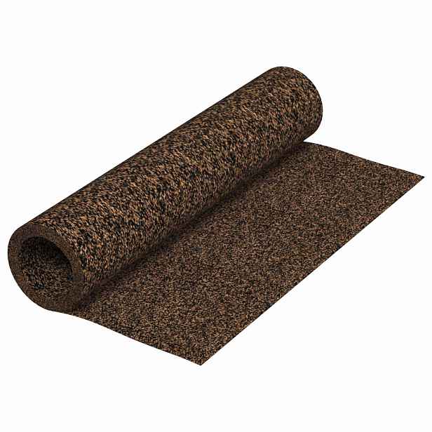vidaXL Role korku Hnědá 500 x 100 cm Korek a guma