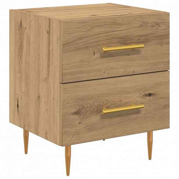 vidaXL Noční skříňka Artisanový dub 40 x 35 x 47,5 cm Kompozitní dřevo