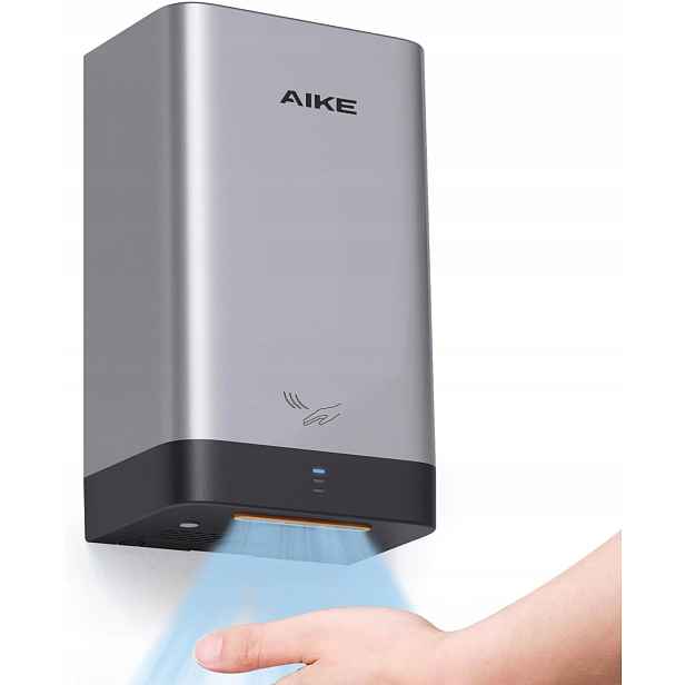 Automatický elektrický vysoušeč rukou 1050 W Aike AK2822 Šedý