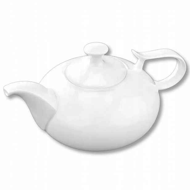Konvice na přípravu čaje Wilmax porcelánová bílá 450 ml