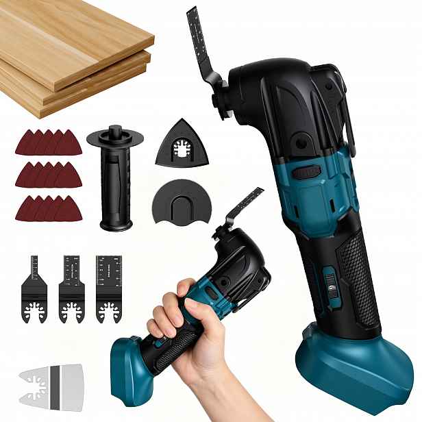 Multinástroj Pro Řezání Broušení Pro Makita 18V Akumulátorové 6 Rychlostí
