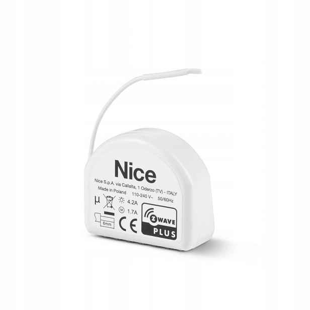 Nice Double Dimmer Control Dvoukanálový modul intenzity světla Fibaro