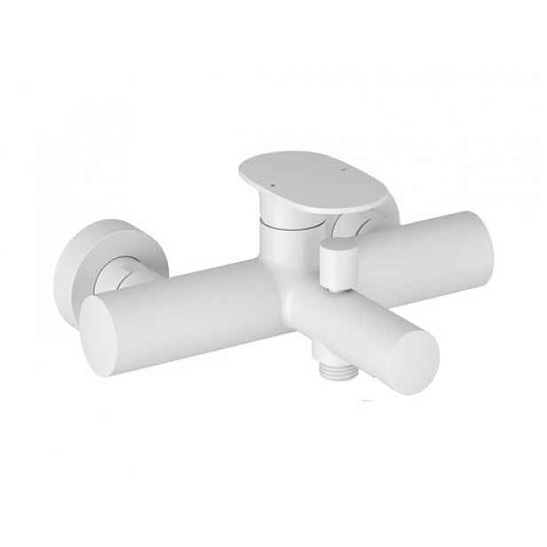Vanová baterie Ravak Spring bez sprchového setu bílá X070569