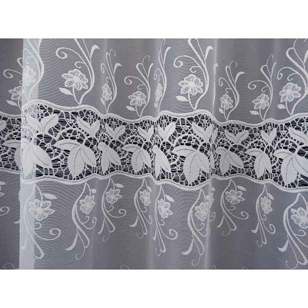 Mg Záclona 30252 Bílá 250x160 cm hotová s páskou M