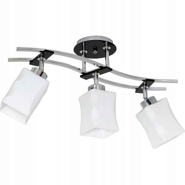 Stropní Svítidlo Nástěnná Lampa Závěsná Lampa Chrom Trojitá Modern