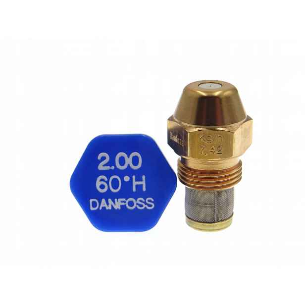 Tryska Danfoss pro olejové hořáky 2,00 USgal/h 60°H 7,42 Kg/h