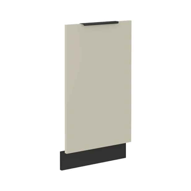 Přední panel na vestavnou kuchyňskou myčku Arona, 45 cm, kašmírová/černá
