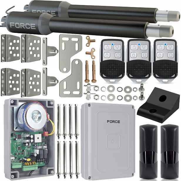 Sada pro křídlové brány Force SW200 2x2 m
