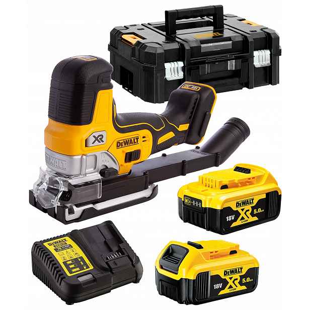 Přímočará pila 18V Xr 135 mm Dewalt 2aku 5Ah DCS335P2