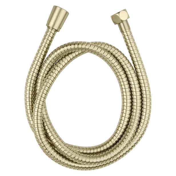 Sprchová hadice z nerezové oceli v matně zlaté barvě 150 cm Brass – Wenko