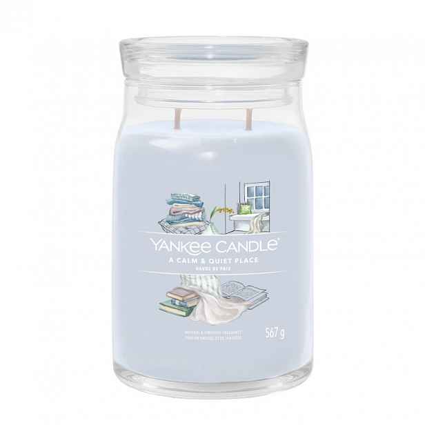Yankee Candle Signature A Calm and Quiet Place velká vonná svíčka 567 g